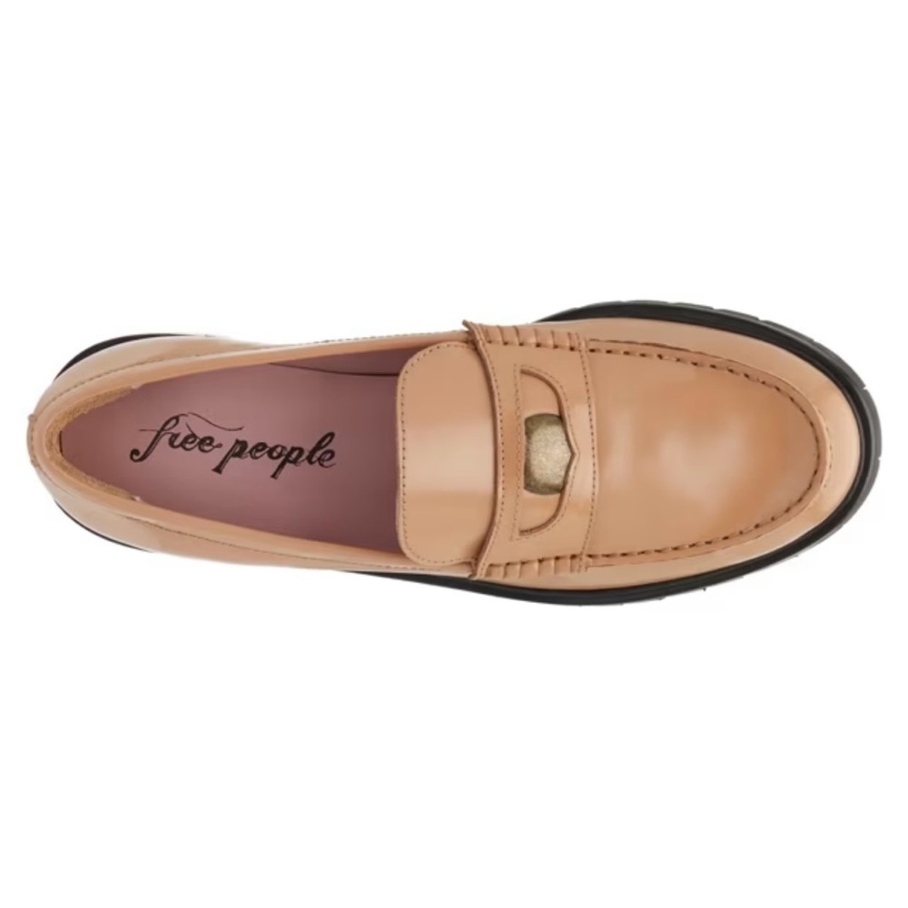 FREE PEOPLE Leather Liv Loafers - Picture 7 of 16